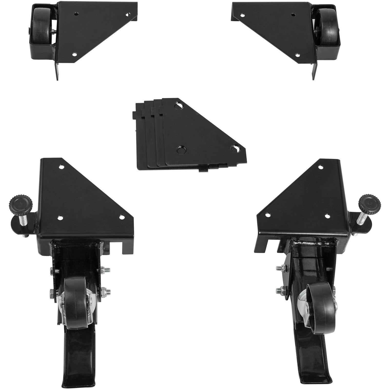 Camera Accessories: VEVOR Mobile Base, 181.4 kg Capacity, Adjustable from 241.3 x 241.3 mm to Infinity, Heavy Duty Universal Mobile Base Stand with Swivel Wheels, for Woodworking Equipment, Bandsaw, Power Tools, Machines