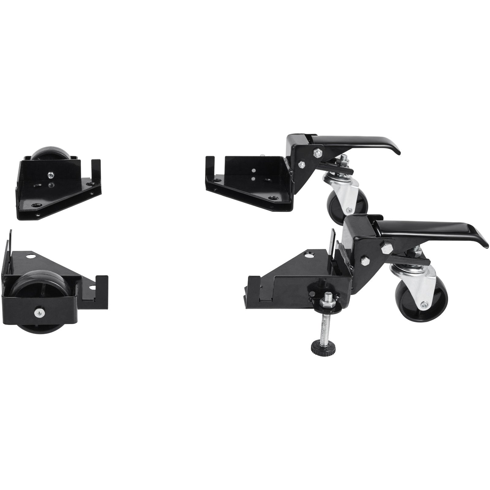 Camera Accessories: VEVOR Mobile Base, 181.4 kg Capacity, Adjustable from 241.3 x 241.3 mm to Infinity, Heavy Duty Universal Mobile Base Stand with Swivel Wheels, for Woodworking Equipment, Bandsaw, Power Tools, Machines