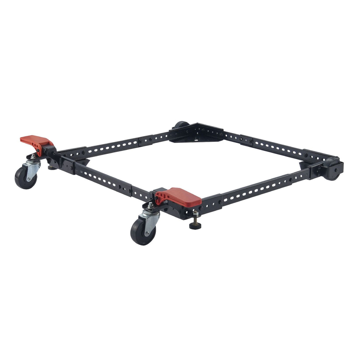 Mobile Base, 226.8 kg Capacity, Adjustable from 304 x 304 mm to 914 x 914 mm, Heavy Duty Universal Mobile Base Stand with Swivel Wheels, for Woodworking Equipment, Bandsaw, Power Tools, Machines