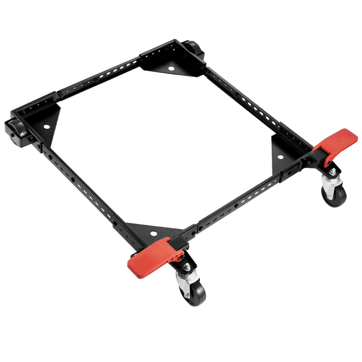 Mobile Base, 226.8 kg Capacity, Adjustable from 304 x 304 mm to 914 x 914 mm, Heavy Duty Universal Mobile Base Stand with Swivel Wheels, for Woodworking Equipment, Bandsaw, Power Tools, Machines