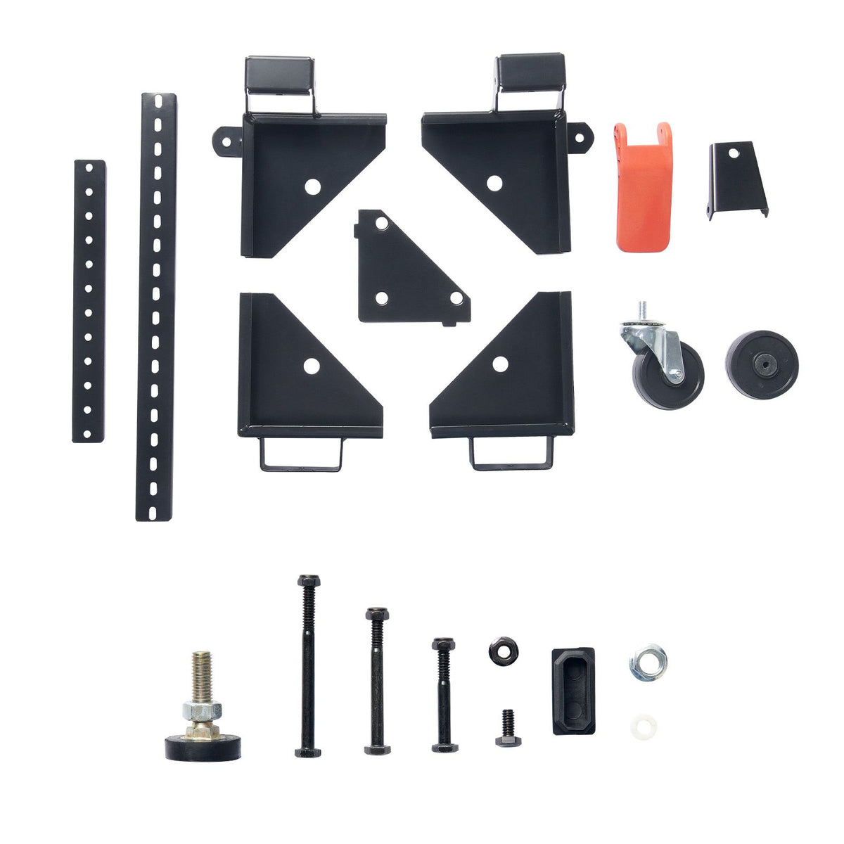 Mobile Base, 226.8 kg Capacity, Adjustable from 304 x 304 mm to 914 x 914 mm, Heavy Duty Universal Mobile Base Stand with Swivel Wheels, for Woodworking Equipment, Bandsaw, Power Tools, Machines