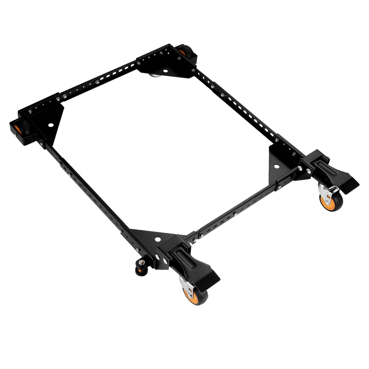 Mobile Base, 295.5 kg Capacity, Adjustable from 304 x 304 mm to 914 x 914 mm, Heavy Duty Universal Mobile Base Stand with Swivel Wheels, for Woodworking Equipment, Bandsaw, Power Tools, Machines