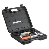 Caulking Tools: VEVOR Knockout Punch Set, 12.7 to 50.8mm SLUG-Buster Ratchet Knockout Set, Ratchet Wrench Knockouts Punch Sets for Aluminum, Mild steel, Fiberglass, Plastics, 6 Die Sizes, 40Cr Steel Ko Tool Kit