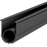 Automotive Repair & Speciality Tools: VEVOR Garage Door Seals Bottom Rubber, U Shape +O Ring Combination Garage Door Bottom Weather Seal, 10ft Weatherproofing Garage Door Seal, 5/16 inch T-ends and 3 3/4 inch Width, for Doors, Black