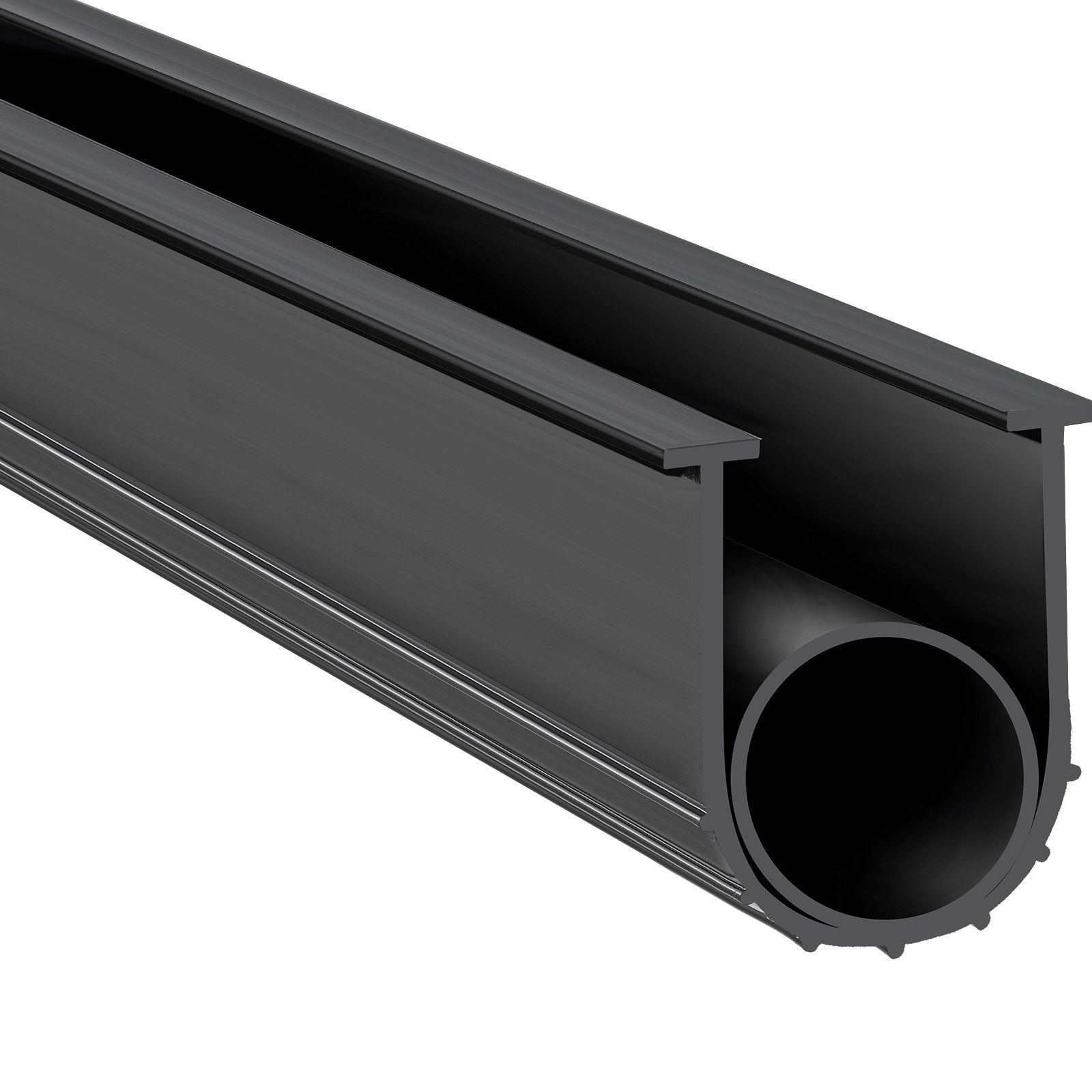 Automotive Repair & Speciality Tools: VEVOR Garage Door Seals Bottom Rubber, U Shape +O Ring Combination Garage Door Bottom Weather Seal, 10ft Weatherproofing Garage Door Seal, 5/16 inch T-ends and 3 3/4 inch Width, for Doors, Black