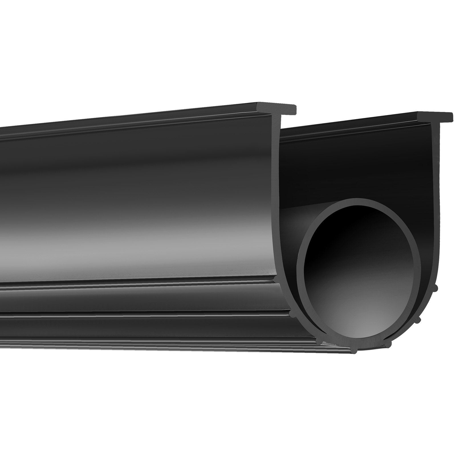 Shipping Supplies: VEVOR Garage Door Seals Bottom Rubber, U Shape +O Ring Combination Garage Door Bottom Weather Seal, 16ft Weatherproofing Garage Door Seal, 5/16 inch T-ends and 3 3/4 inch Width, for Doors, Black