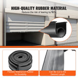 Shipping Supplies: VEVOR Garage Door Seals Bottom Rubber, U Shape +O Ring Combination Garage Door Bottom Weather Seal, 16ft Weatherproofing Garage Door Seal, 5/16 inch T-ends and 3 3/4 inch Width, for Doors, Black