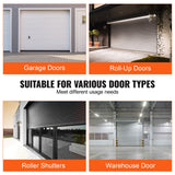Shipping Supplies: VEVOR Garage Door Seals Bottom Rubber, U Shape +O Ring Combination Garage Door Bottom Weather Seal, 16ft Weatherproofing Garage Door Seal, 5/16 inch T-ends and 3 3/4 inch Width, for Doors, Black