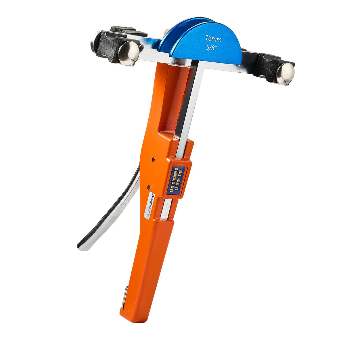 Tubing Bender Kit, 6 mm to 22 mm, Compact Ratcheting Tube Pipe Bender, Forward/Reverse Hand Bending Tool, with 7 Color Aluminium Alloy Dies, for Copper HVAC Air Conditioning Refrigeration Repair