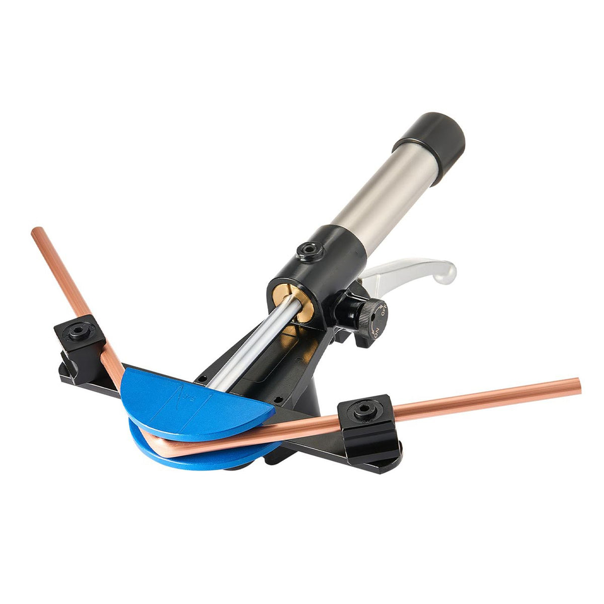 Hydraulic Tubing Bender Kit, 6 mm to 22 mm, Copper Tube Pipe Bender, Forward/Reverse HVAC Bending Tool, with 7 Color Aluminium Alloy Dies, for HVAC Air Conditioning Refrigeration Auto Repair