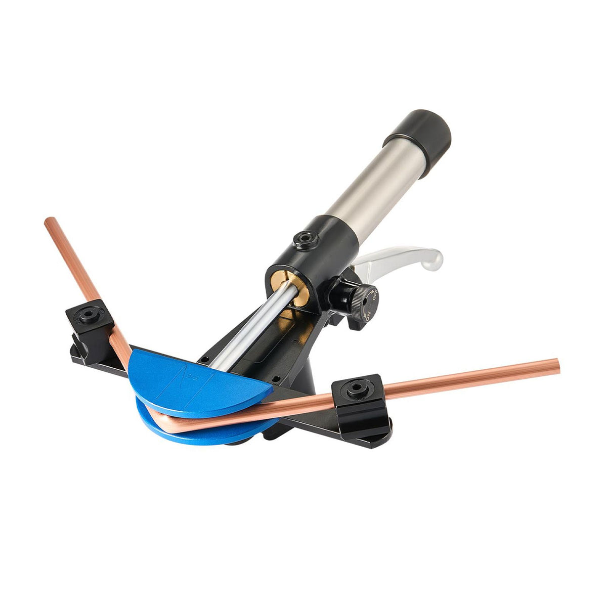 Hydraulic Tubing Bender Kit, 6 mm to 22 mm, Copper Tube Pipe Bender, HVAC Bending Tool Set, 90° Bend, with 7 Color Aluminium Alloy Dies, for HVAC Air Conditioning Refrigeration Automotive Repair