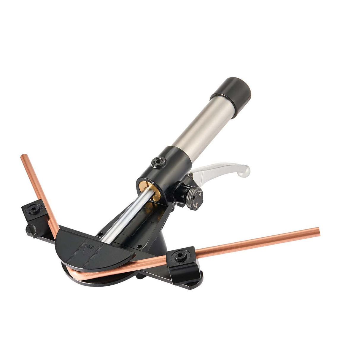 Hydraulic Tubing Bender Kit, 6 mm to 22 mm, Copper Tube Pipe Bender, HVAC Bending Tool Set, 90° Bend, with 7 Aluminium Alloy Dies, for HVAC Air Conditioning Refrigeration Automotive Auto Repair