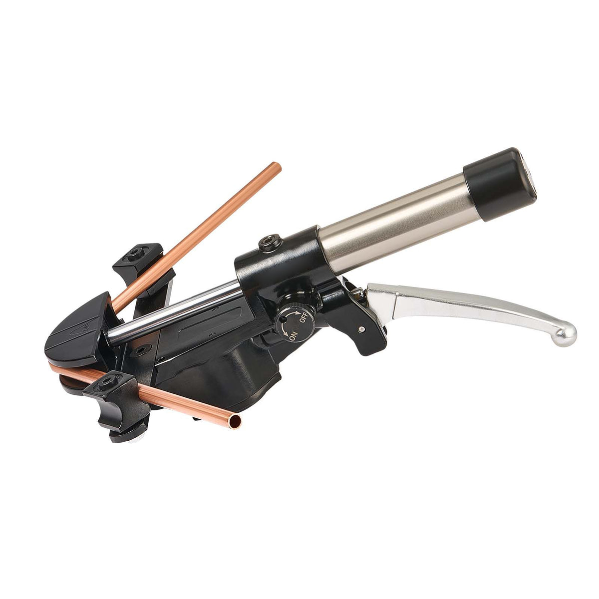 Hydraulic Tubing Bender Kit, 6 mm to 22 mm, Copper Tube Pipe Bender, HVAC Bending Tool Set, 90° Bend, with 7 Aluminium Alloy Dies, for HVAC Air Conditioning Refrigeration Automotive Auto Repair