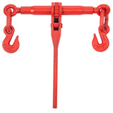 Hand Tools: VEVOR Chain Load Binder, 8 mm Tie Down Kit with 3 Ton Working Load Capacity and Two Grab Hooks, Includes (4) Ratchet Binders - (4) 6.4 m Grade 80 Chains, Transport Load Package for Hauling, Towing