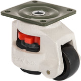 Desktops & Accessories: VEVOR 4 Pack Leveling Casters GD-60F Plate Mounted Footmaster Leveling Caster 551kg per Leveling Caster Wheels Nylon Wheel and NBR Pad(GD-60F)