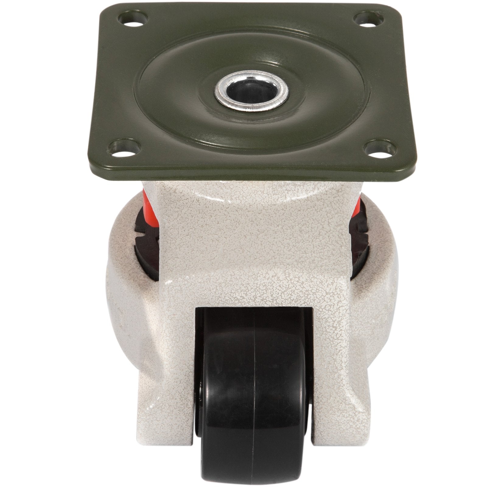 Desktops & Accessories: VEVOR 4 Pack Leveling Casters GD-60F Plate Mounted Footmaster Leveling Caster 551kg per Leveling Caster Wheels Nylon Wheel and NBR Pad(GD-60F)
