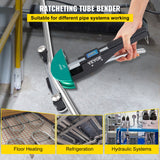 Food Mixers & Blenders: VEVOR Copper Pipe Bender HVAC Refrigeration Ratcheting Tube Bender 1/4" to 7/8"