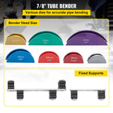 Food Mixers & Blenders: VEVOR Copper Pipe Bender HVAC Refrigeration Ratcheting Tube Bender 1/4" to 7/8"
