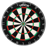 Gardening Tools: VEVOR Dart Board, High-Grade Self-Healing Sisal Fiber Dartboard with Staple-Free Bullseye, Blade Wire & Rotating Number Ring, 450mm Professional Dartboard for Home Party Game Room (Darts Not Included)
