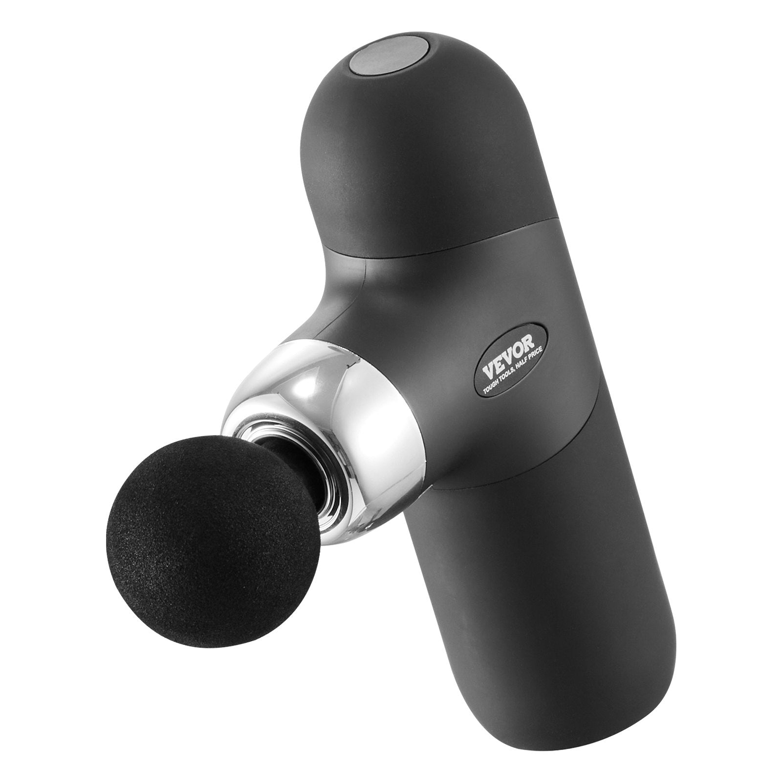 Massagers: VEVOR Massage Gun Deep Tissue, Percussion Muscle Massager for Athletes - with 4 Speed Levels & 4 Massage Heads, 7.4V 2500mAh Batteries, Handheld Mini Massage Gun for Pain Relief, Muscle Relaxation