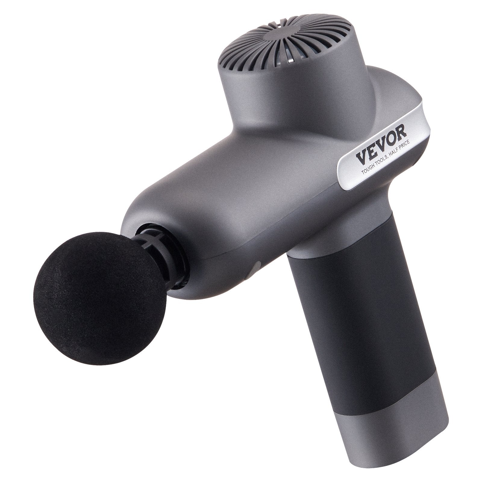 Massagers: VEVOR Massage Gun Deep Tissue, Percussion Muscle Massager for Athletes - with 5 Speed Levels & 6 Massage Heads, 7.4V 2500mAh Batteries, Handheld Electric Massage Gun for Pain Relief, Muscle Relaxation
