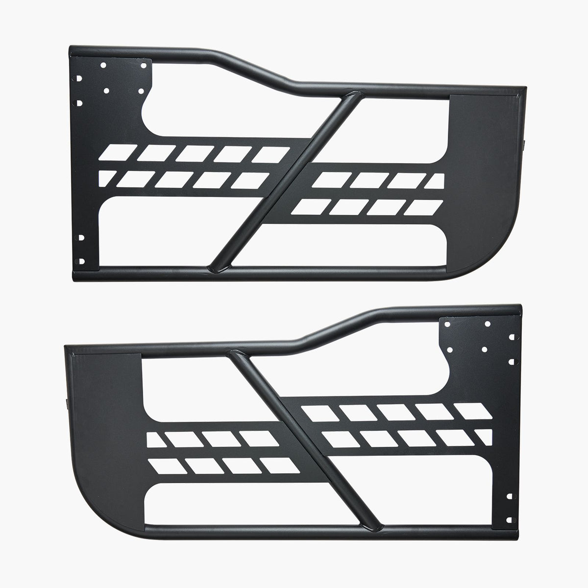 Jeep Tube Doors, 2-Door, Hunting Style Jeep Tubular Door with Heavy-Duty Hinges & OE Latch, Jeep Doors with Rubber Pads & Toughened Steel Tube, Fit for 2007-2018 Jeep Wrangler JK
