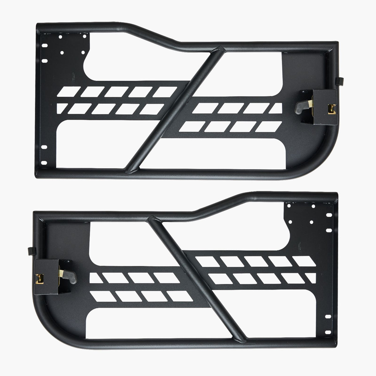 Jeep Tube Doors, 2-Door, Hunting Style Jeep Tubular Door with Heavy-Duty Hinges & OE Latch, Jeep Doors with Rubber Pads & Toughened Steel Tube, Fit for 2007-2018 Jeep Wrangler JK