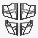 Automotive Decor: VEVOR Jeep Tube Doors, 4-Door, Hunting Style Jeep Tubular Door with Heavy-Duty Hinges & OE Latch, Jeep Doors with Rubber Pads, Fit for 2018-2024 Jeep Wrangler JL & 2020-2024 Jeep Gladiator JT