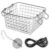 Jewellery Cleaners: VEVOR Ultrasonic Cleaner 2L Jewelry Cleaning with Digital Timer Ultrasonic Cleaning Machine for Jewellery Rings Watches Eyeglasses Dentures Coins Metal Parts Commercial and Home Use