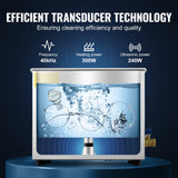 Jewellery Cleaners: VEVOR Ultrasonic Cleaner 10L Jewelry Cleaning with Digital Timer Ultrasonic Cleaning Machine for Jewellery Rings Watches Eyeglasses Dentures Coins Metal Parts Commercial and Home Use Silver