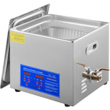 Jewellery Cleaners: Vevor Powerful Stainless Steel 13.5-15 L Liters Ultrasonic Cleaner 360W Digital Heater Timer