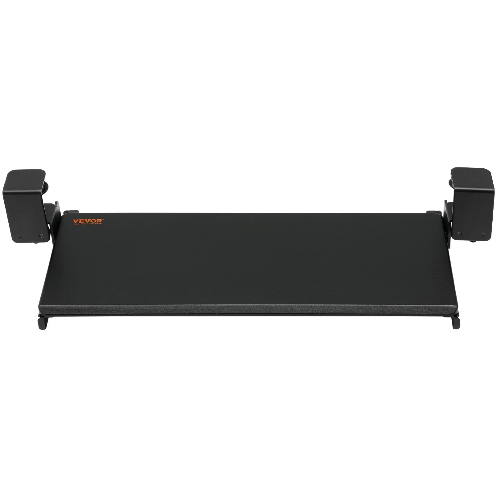 Desk Accessories: VEVOR Clamp on Keyboard Tray Under Desk, Desk Keyboard Tray Slide out with Sturdy No-drill C Clamp Mount, Large 26.8 x 11 inch Slide-out Computer Drawer for Typing in Home, Office Work