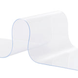 Curtains & Drapes: VEVOR Strip Curtain, 2500 cm L x 30.5 cm W x 3 mm Thickness, Clear PVC Smooth Curtain Strip Door Bulk Roll, Plastic Door Strips for Doorways of Supermarket, Garage, Warehouse, Barn, Pet Animal House