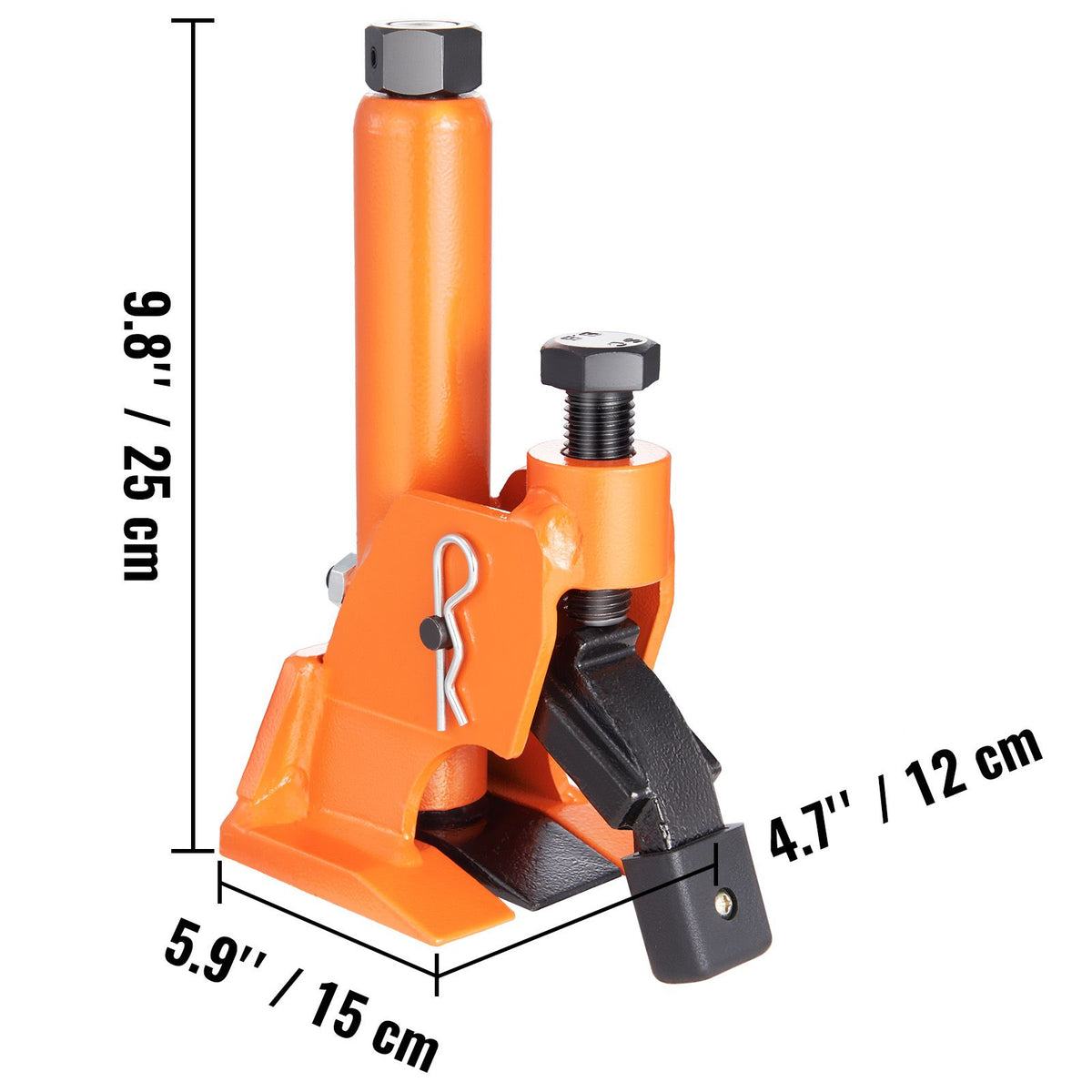 Manual Tire Bead Breaker, 96.5-106.7 mm Tires Changer Tool with Rubber Pad, Protect Aluminum Alloy Hubs, Easy-Operated Tire Repair Tool for ATVs/UTVs, Tractors, Trucks, Cars, Heavy Duty Tires