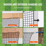 Activity Games: VEVOR 10x10ft Golf Practice Net Indoor Hitting Net for Baseball Hockey Soccer