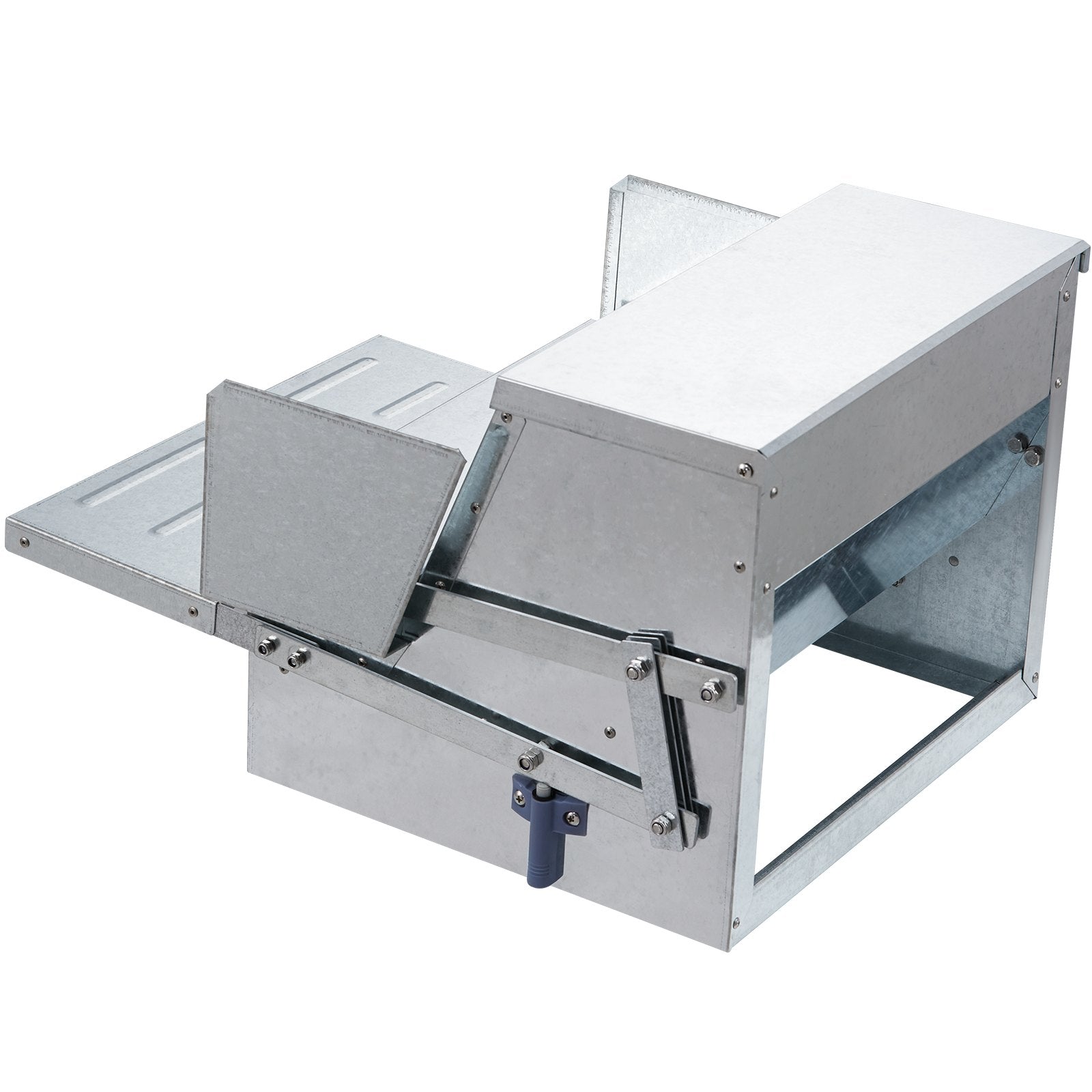 Farm Equipment: VEVOR Automatic Chicken Feeder Galvanized Steel Poultry Feeder 25 lb 10 Chickens