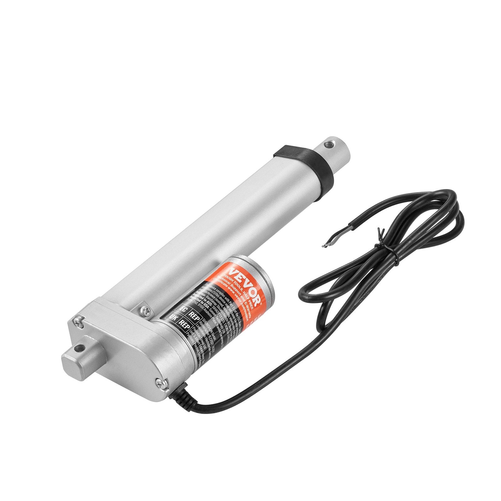 Animal Traps: VEVOR Linear Actuator 12V, 4 Inch High Load 330lbs/1500N Linear Actuator, 0.19"/s Linear Motion Actuator with Mounting Bracket and IP54 Protection