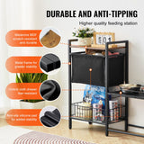 Dog Bowls, Feeders & Waterers: VEVOR Pet Feeding Station with Storage Dog Food & Toy Organizer Raised Dog Bowls