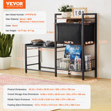 Dog Bowls, Feeders & Waterers: VEVOR Pet Feeding Station with Storage Dog Food & Toy Organizer Raised Dog Bowls