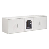 Cat Litter: VEVOR Cat Litter Box Enclosure Wooden Litter Box Furniture Hidden 57.9" White