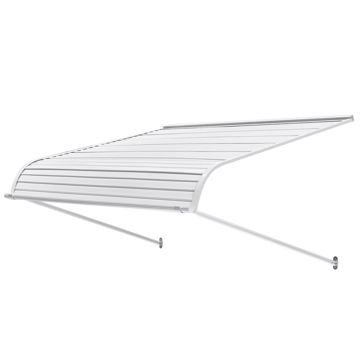 Aluminum Awning 1219 × 1066 mm, Durable Window Awning Door Canopy, Lightweight and Stable Aluminum Exterior Awnings Rain Snow Sunlight Protection for Door Entrance Windows Patio Porch