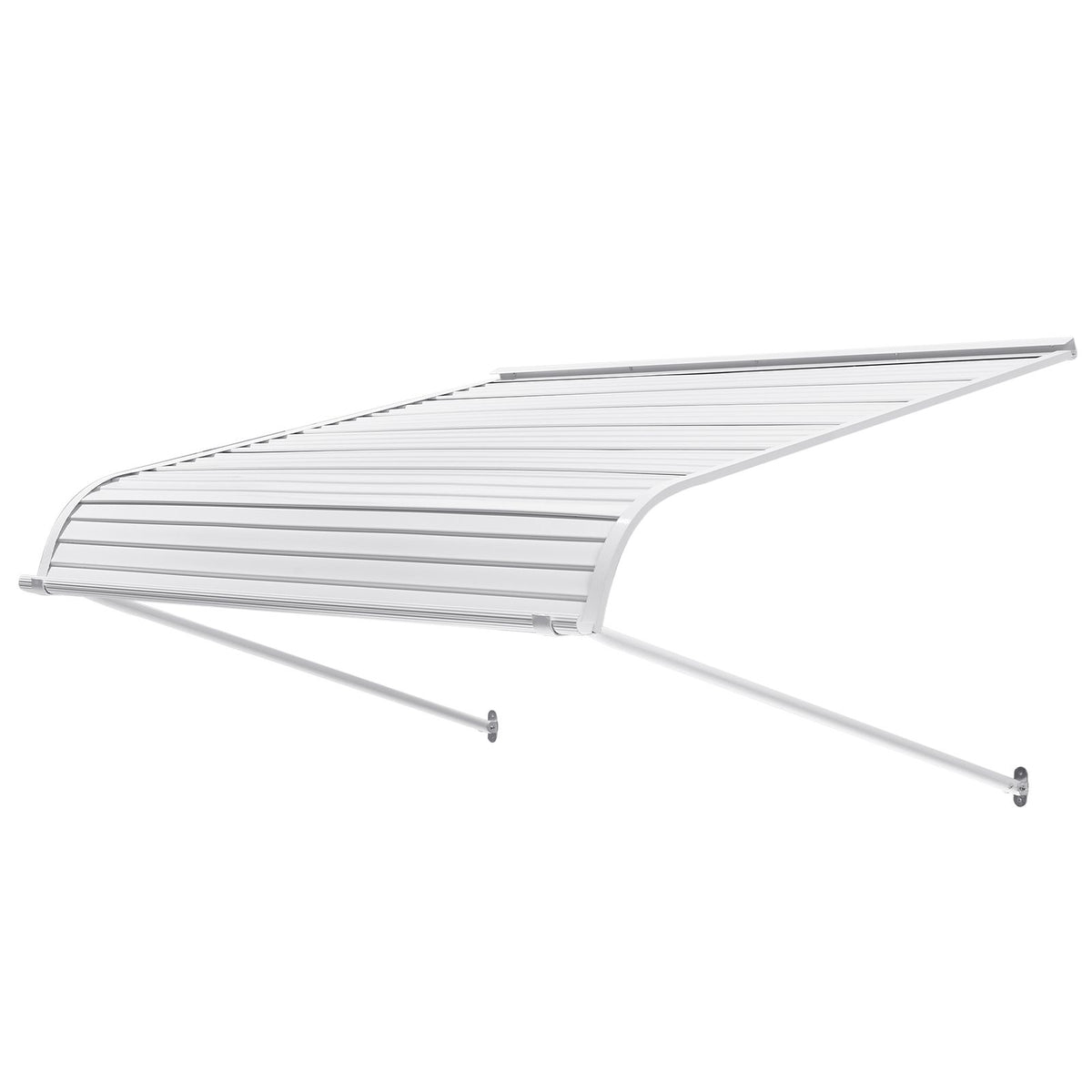 Aluminum Awning 1219 × 1066 mm, Durable Window Awning Door Canopy, Lightweight and Stable Aluminum Exterior Awnings Rain Snow Sunlight Protection for Door Entrance Windows Patio Porch