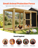 Vases & Table Decor: VEVOR Hardware Cloth 61cm x 7.62m, 2 x 3 in Mesh 16 Gauge Galvanized Wire Mesh Roll, Weather-Resistant Vinyl Coated Chicken Wire Fencing, Heavy Duty Welded Garden Plant Fencing for Rabbit Cage Snake