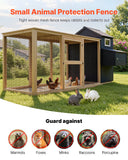 Vases & Table Decor: VEVOR Hardware Cloth 61cm x 15.2m, 1/2 in 19 Gauge Galvanized Wire Mesh Roll, Weather-Resistant Vinyl Coated Chicken Wire Fencing, Heavy Duty Welded Garden Plant Fencing for Rabbit Cage Snake Fence