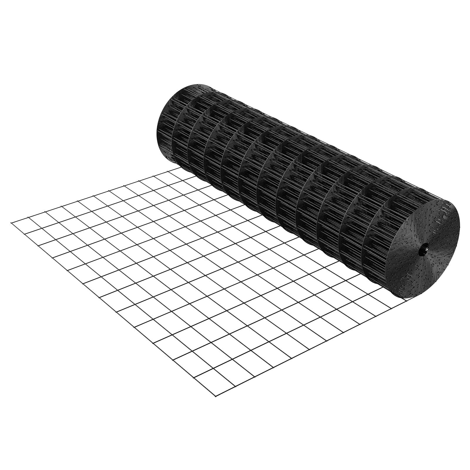 Vases & Table Decor: VEVOR Hardware Cloth 91cm x 7.62m, 2 x 3 in Mesh 16 Gauge Galvanized Wire Mesh Roll, Weather-Resistant Vinyl Coated Chicken Wire Fencing, Heavy Duty Welded Garden Plant Fencing for Rabbit Cage Snake