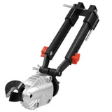 Tape: VEVOR Metal Shear/Cutter Drill Attachment, Sheet Metal Cutter with 360-Degree Pivoting Head, Sharp Blades,Ideal for 18 GA Galvanized Steel, 20 GA Stainless Steel, Aluminum Plate, Plastic, Cardboard