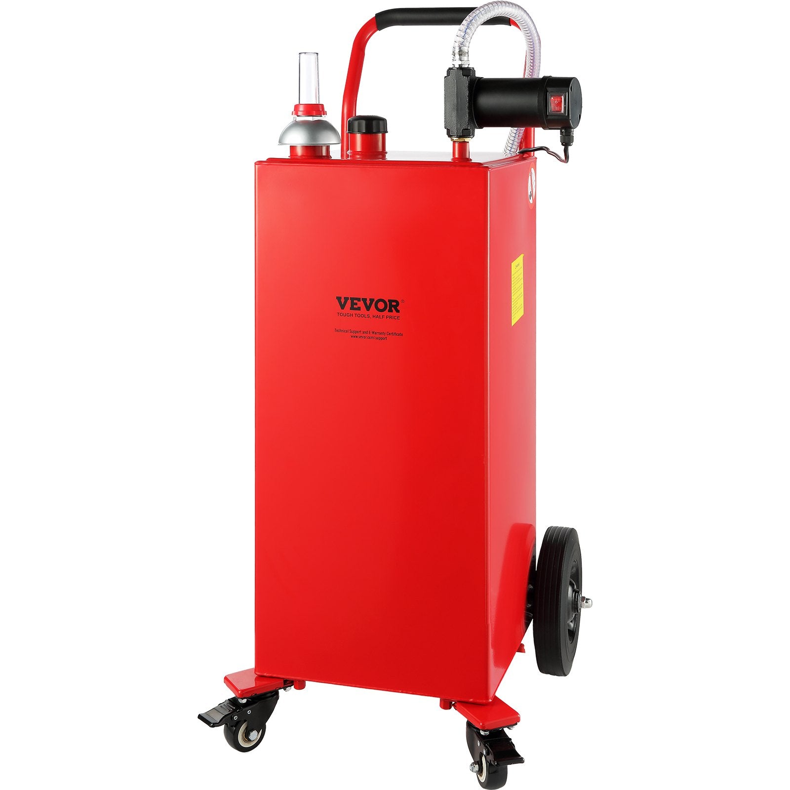 Camping Appliances: VEVOR 30 Gallon Fuel Caddy Portable Storage Tank 23.5 L/min with 180W Pump