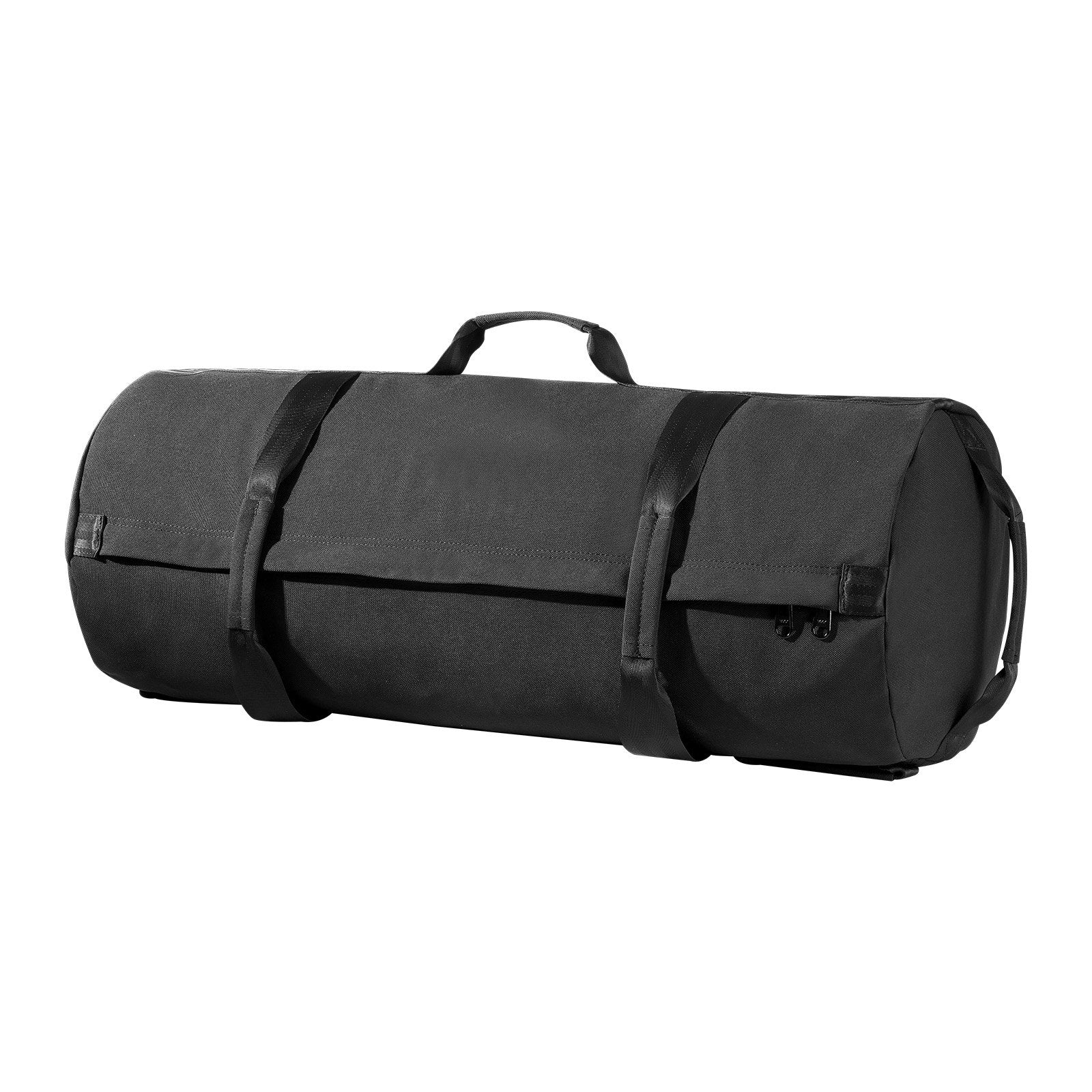 Gym & Training Step: VEVOR Workout Sandbag, Heavy Duty Workout Power Bags with Handles, 23-56 kg Adjustable Slam Bag for Fitness Strength Weight Training Cross-Training, Home Gym Exercise, Black (Unfilled)