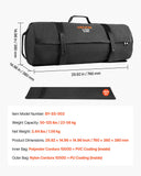 Gym & Training Step: VEVOR Workout Sandbag, Heavy Duty Workout Power Bags with Handles, 23-56 kg Adjustable Slam Bag for Fitness Strength Weight Training Cross-Training, Home Gym Exercise, Black (Unfilled)