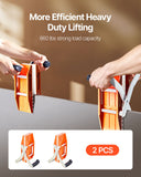 Packaging Tape: VEVOR Double Handed Stone Carrying Clamps, 299 kg Load Capacity, 2 Pack Granite Panel Carriers Lifting Tools with Rubber-lined (0-60 mm), Heavy Duty lifting Clamps for Plywood, Glass, Granite